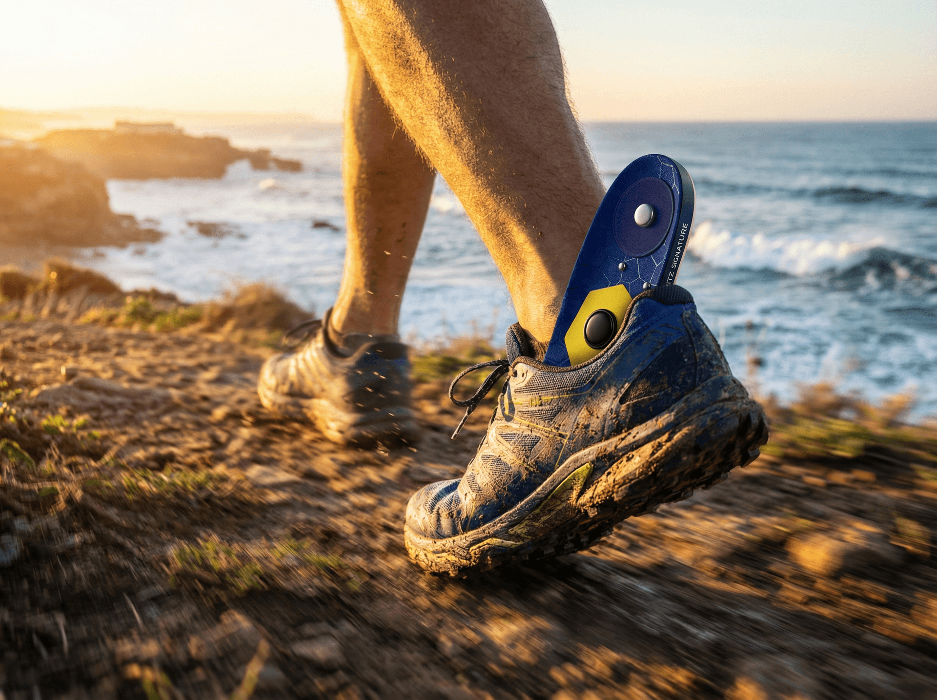 Semelles Biarritz pour le sport et la course à pied sur la côte basque